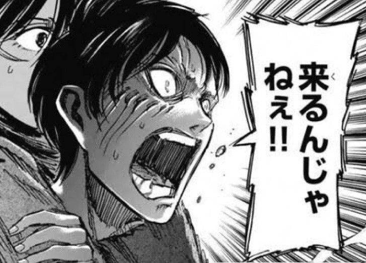 来るんじゃねぇ‼