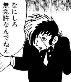 なにしろ無免許なんでねえ